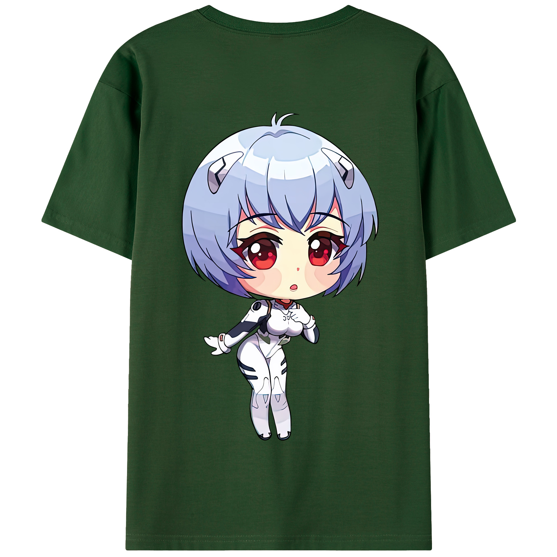 （画像用） EVA 新世紀エヴァンゲリオン 綿100％半袖Tシャツ（背面プリント）